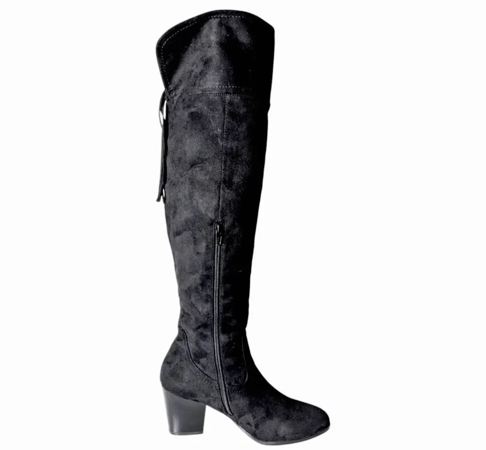 ANDREW GELLER Guava Over The Knee Boot Size 9M